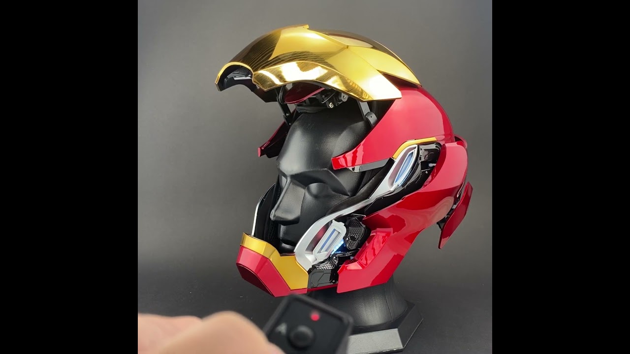 1:1 Life Scale Iron Man MK50 Helmet #mask #marvel #Iron Man #MK50