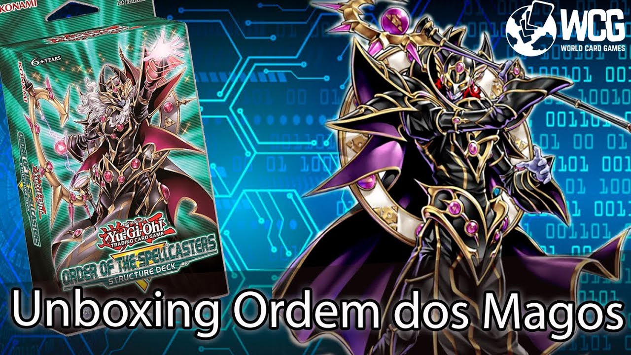 Yu-Gi-Oh TCG: Unbox Deck Estrutural Ordem dos Magos - Endymion aqui !!!