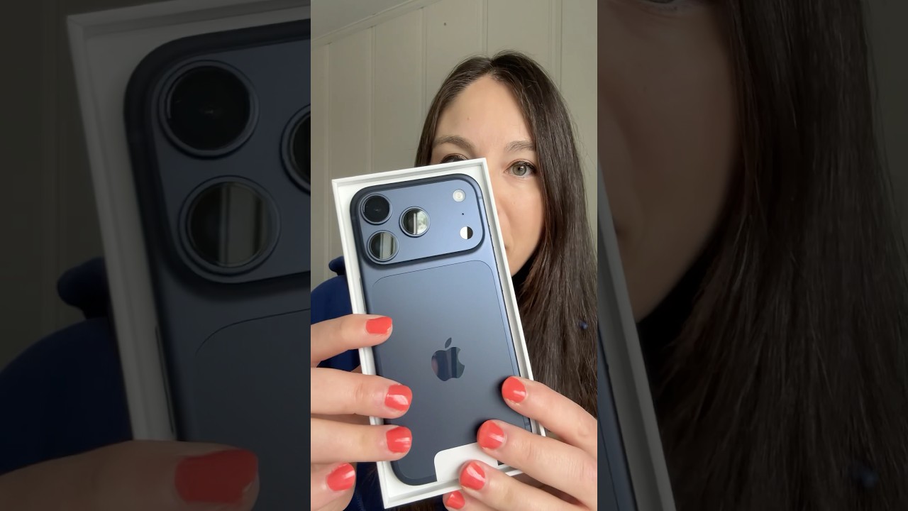 Is the iPhone 17 Pro deep blue the rarest color? Unboxing thoughts!