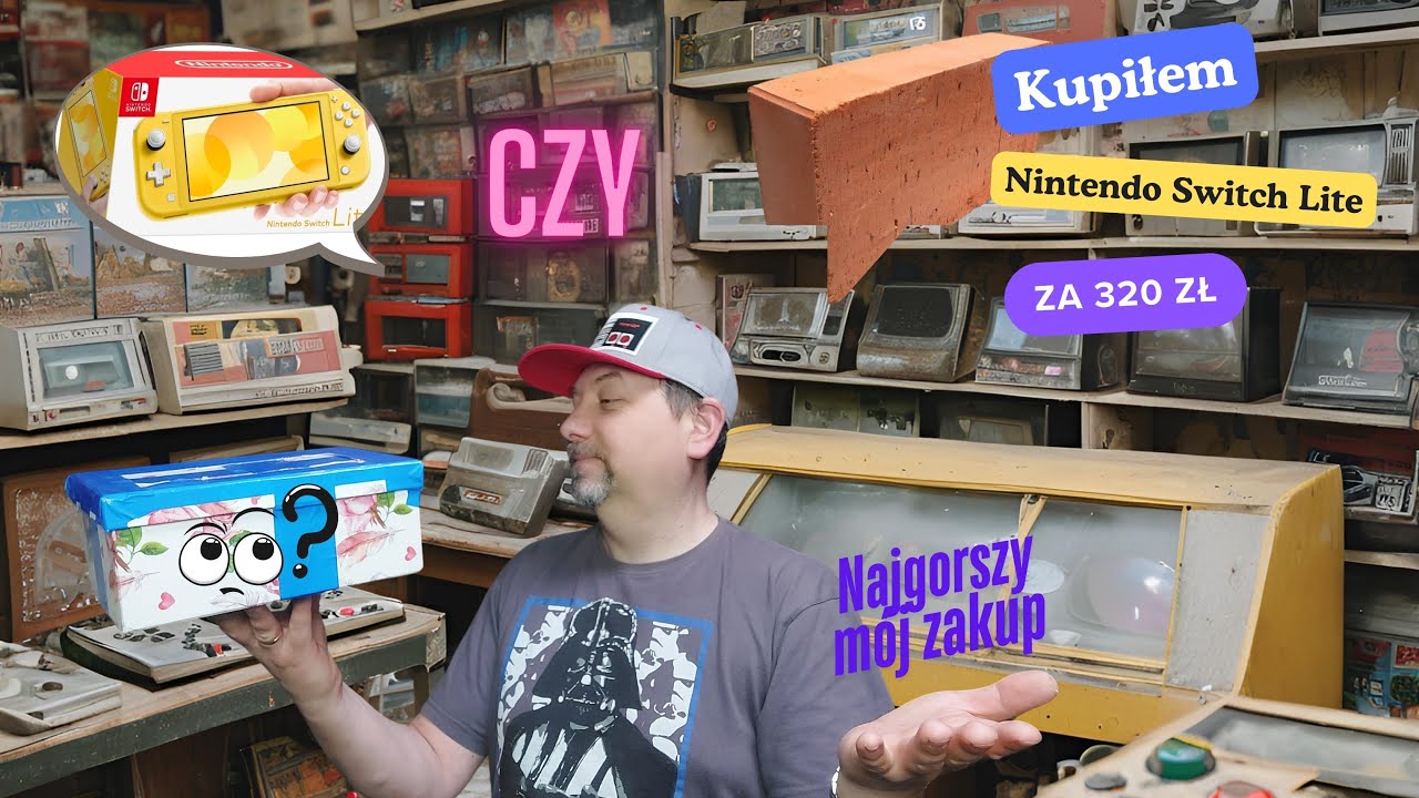 Zakupy garowe #10 - Kupiłem Nintendo Switch Lite w 2025 za 320 zł oraz zakup, kt&oacute;rego pożałowałem.