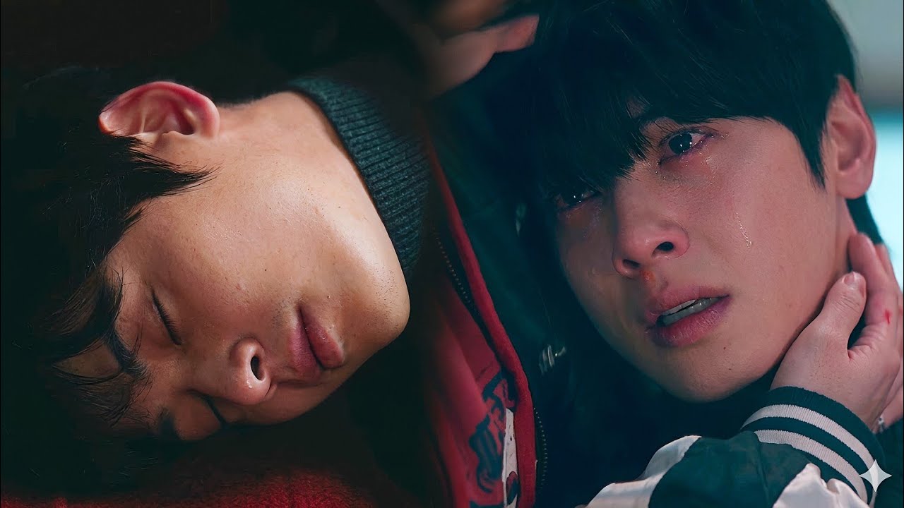 Cha Eunwoo had a nosebleed and in excruciating pain - sick male lead 