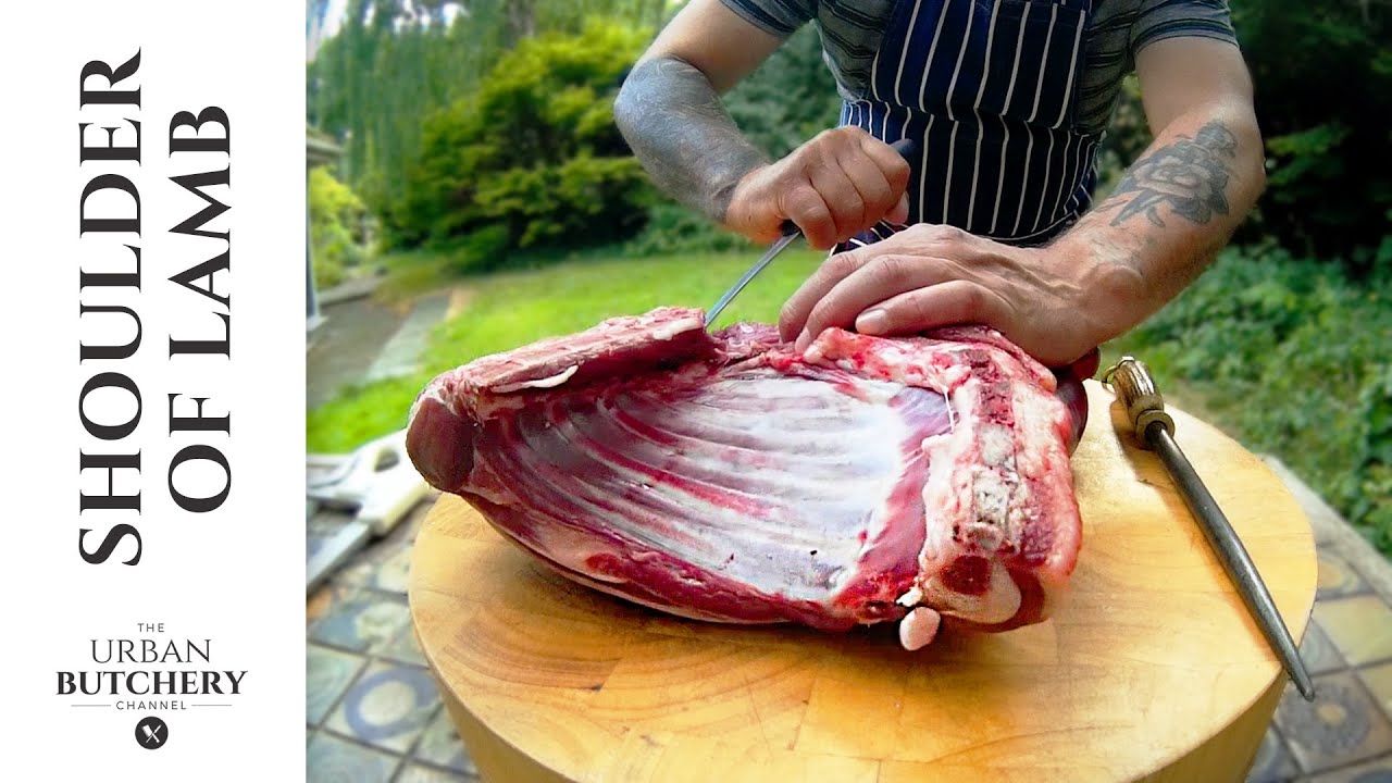 Lamb shoulder butchery lesson