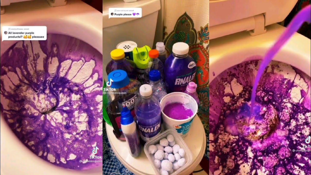 Lavander/Purple Clean (Part 1)     Toilet Overload!💜