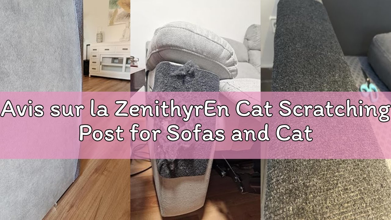 Avis sur la ZenithyrEn Cat Scratching Post for Sofas and Cats - 200 x 40 cm, Scratching Post for Eas