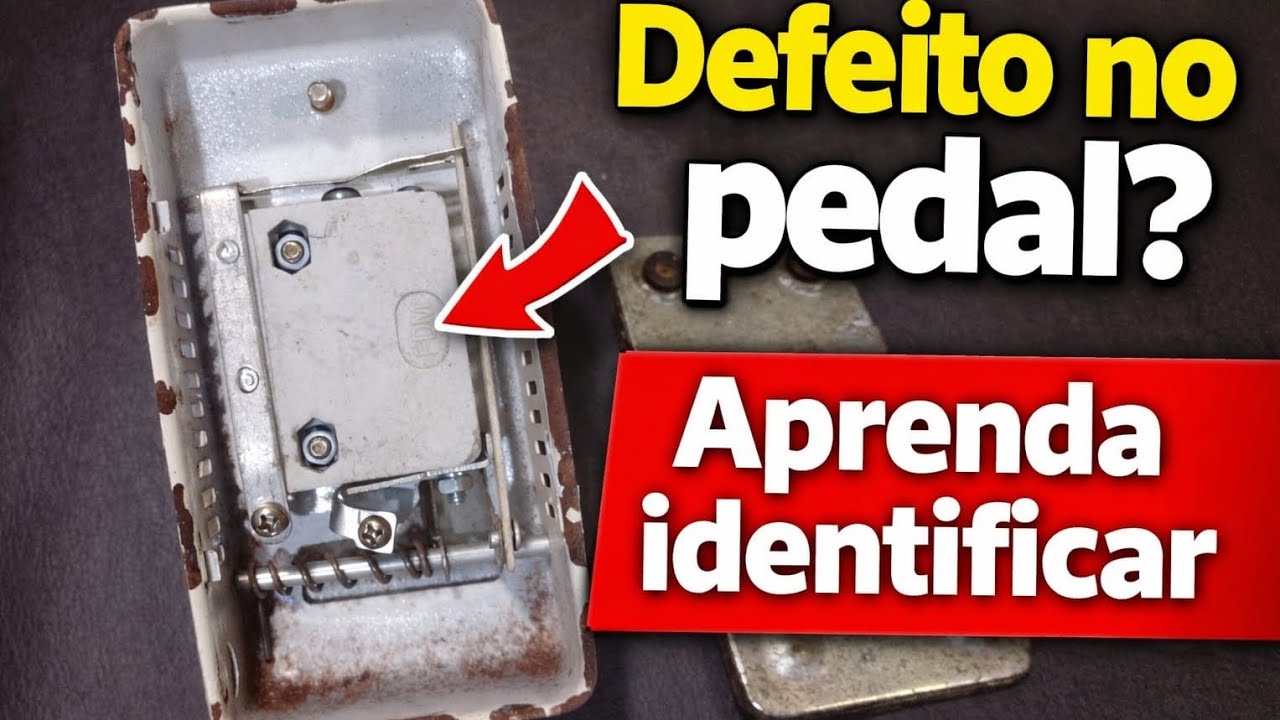 Como saber se o defeito tá no pedal 