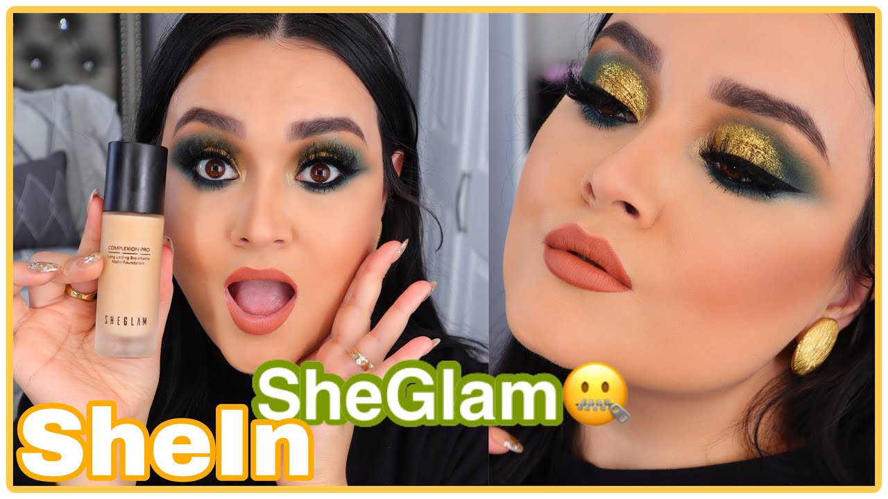 SHEIN MAKEUP | Maquillaje de SheGlam primeras Impresiones Bueno,Bonito y Barato | Monika Sanchez