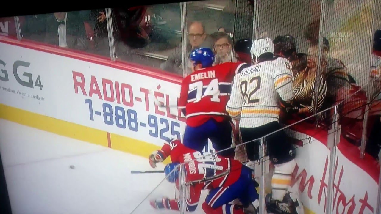 PK Subban injured hit to head 03.10.2016