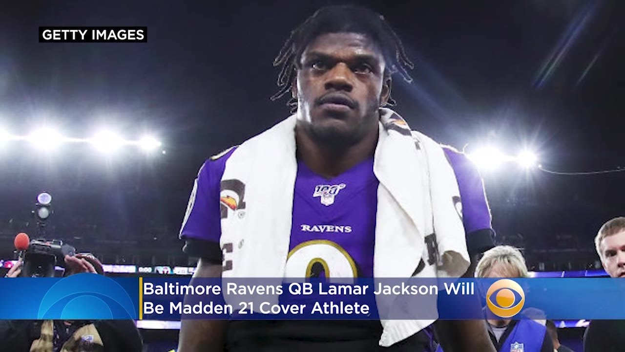 Baltimore Ravens QB Lamar Jackson Says He's Madden 21 Cover Athlete