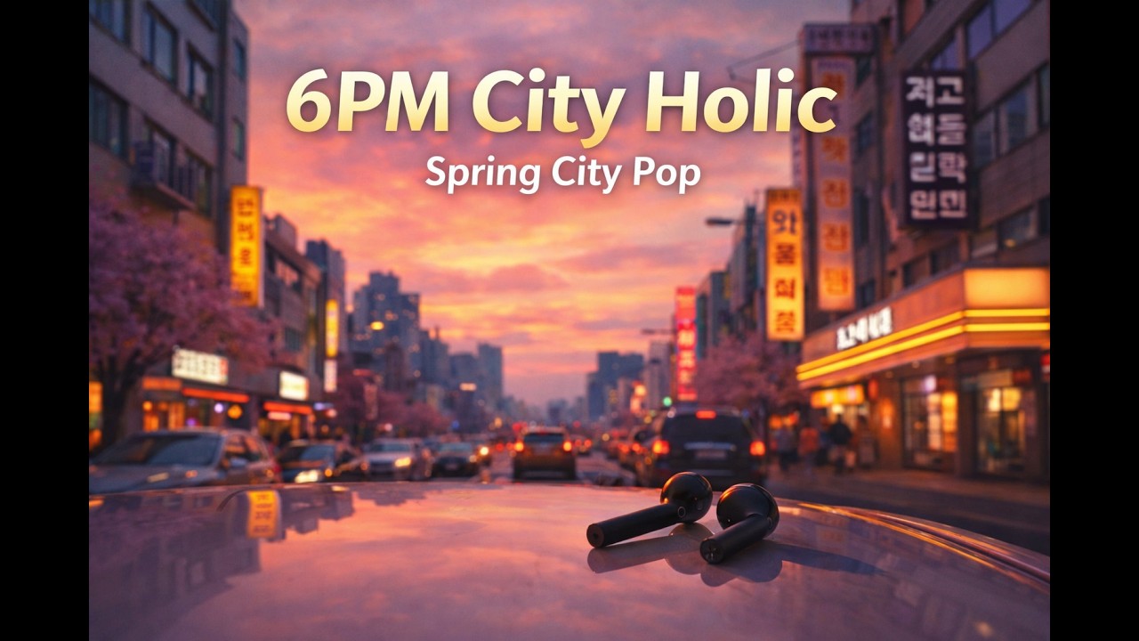 6PM City Holic | City Pop 해 질 녘, 도시의 빛에 취하다