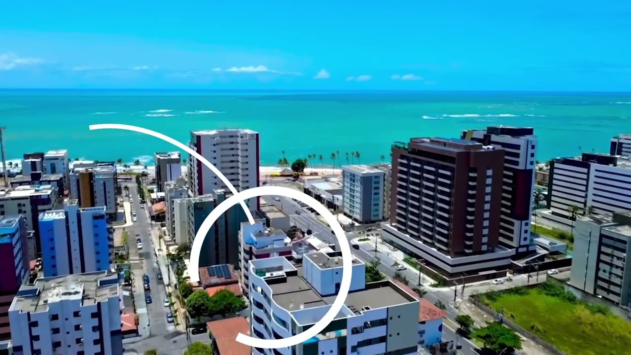 SOFISTICAÇÃO, CONFORTO E VISTA PARA O MAR  NA ORLA DE MACEIÓ.