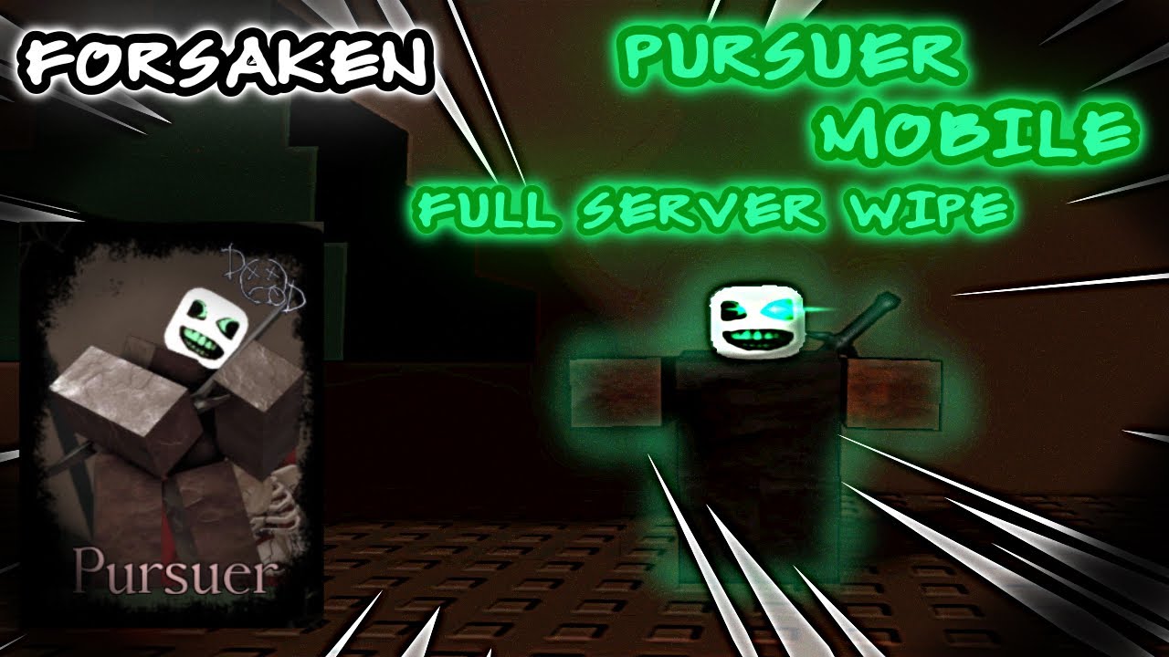 Level 100 Mobile JASON PLAYS NEW PURSUER JASON SKIN | FORSAKEN Gameplay
