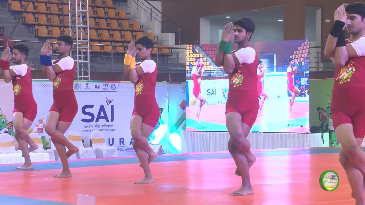 Yogasana 🧘 AIU Traditional, Khelo India University Games 2023, Guwahati