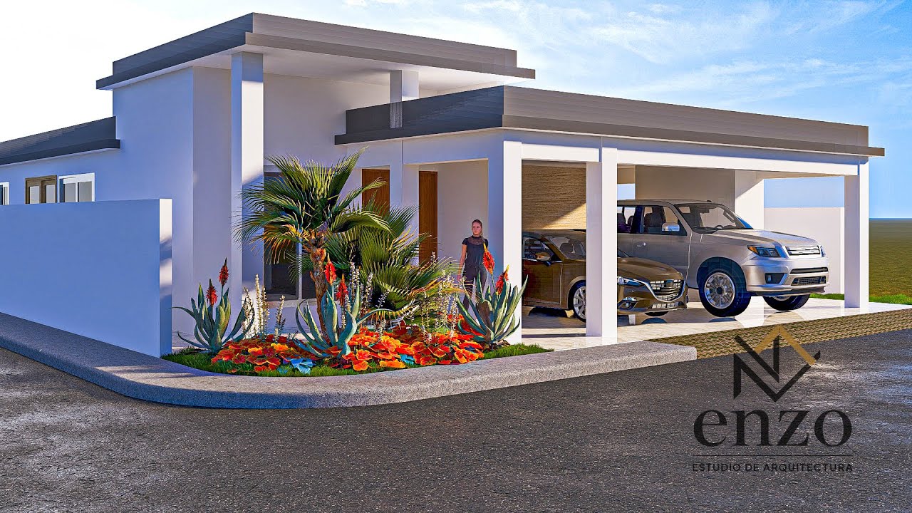 Casa moderna | Tour arquitectónico 3D (Lumion)