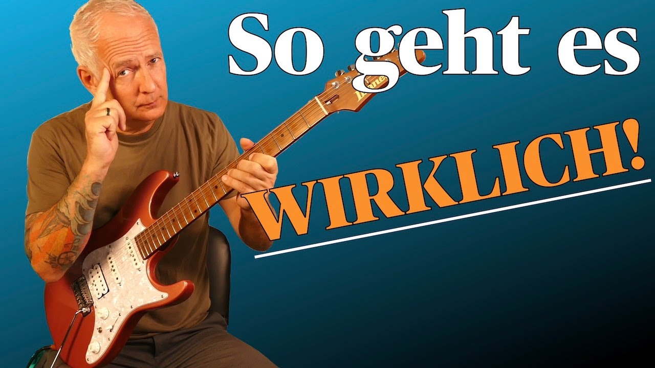 Die Pentatonik auf der Gitarre verstehen