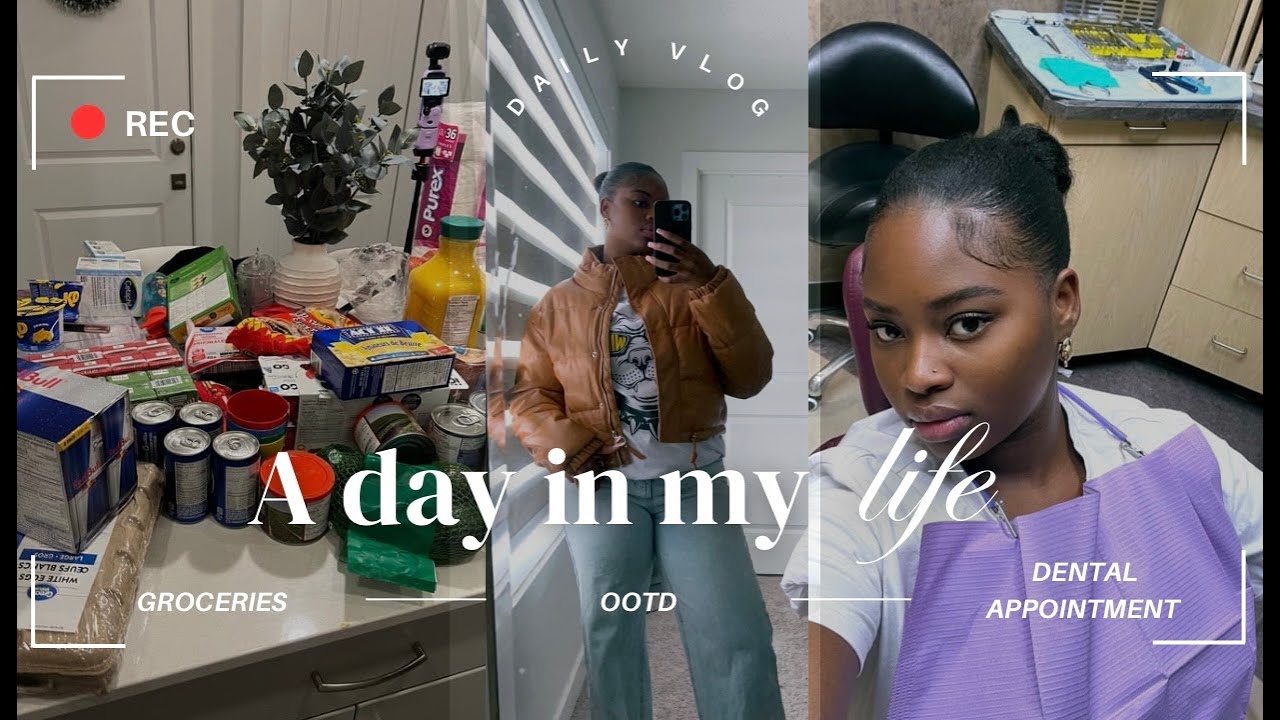 A Day In My Life : Shopping for Christmas gifts, Grocery Shopping + Dental Appointment