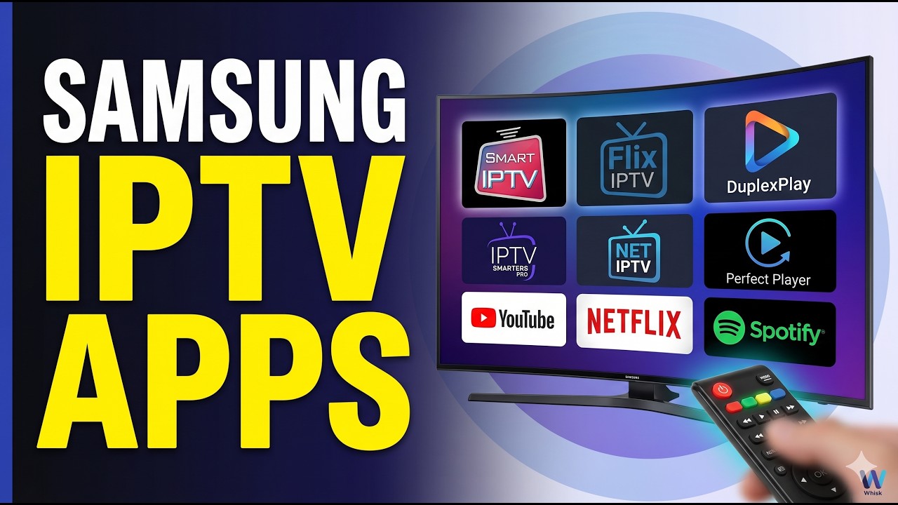 Najlepsze działające aplikacje IPTV na telewizorach Samsung już teraz