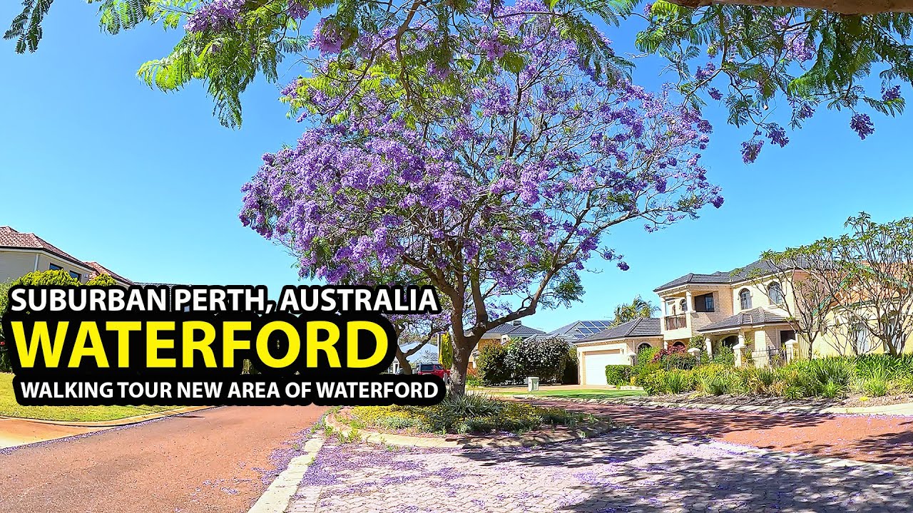 WATERFORD, suburb in Perth, Australia | Relaxing walk through new part of Waterford #perthsuburb