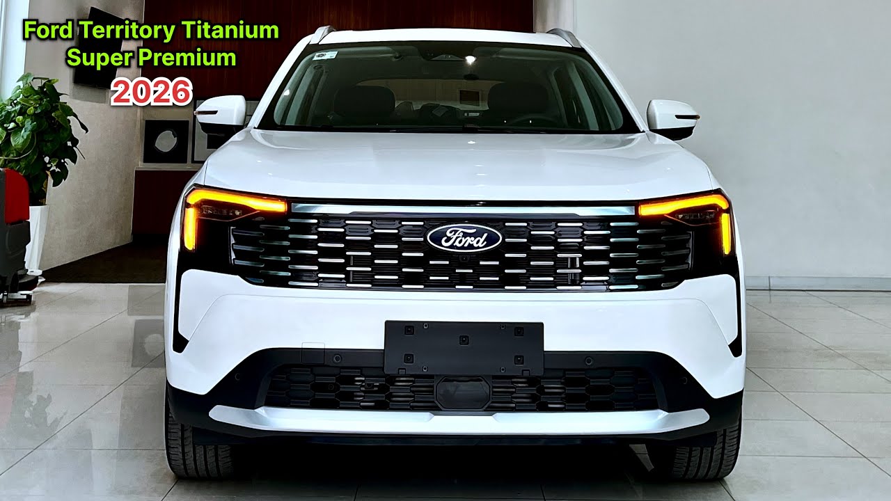 Новинка! Ford Territory Titanium 2026 года — обновленный дизайн экстерьера и интерьера.
