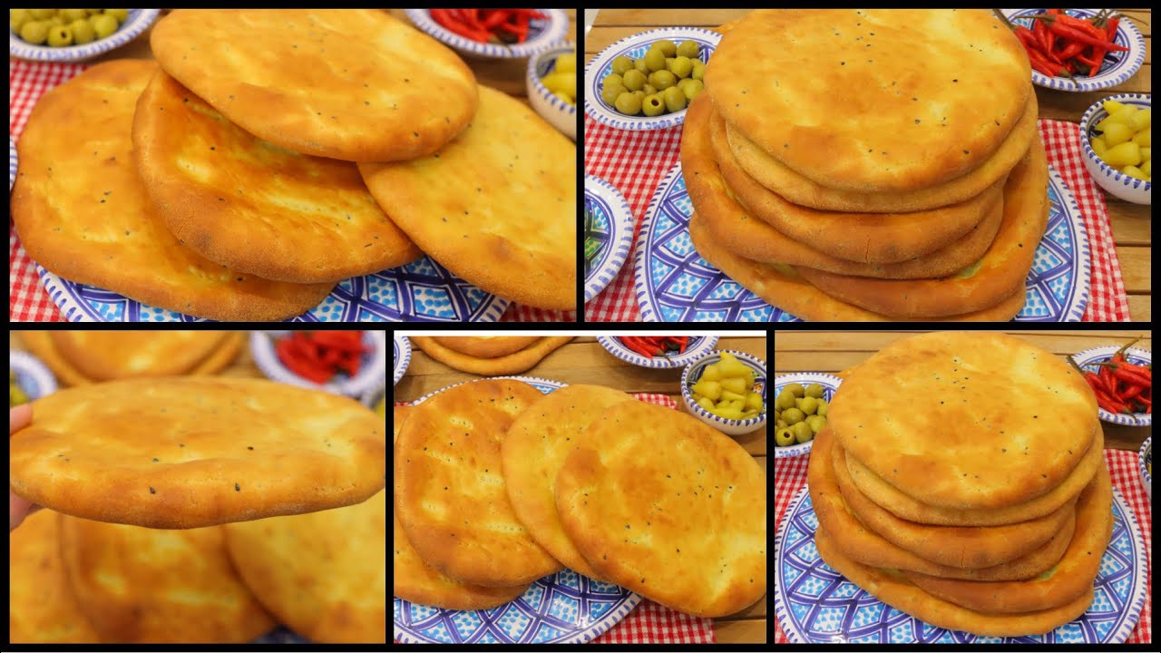 خبز طابونة  التونسي في الفرن بكل اسراره بنة كبيرة مع كل النصائح لنجاح الوصفة khobez tabouna tunisien