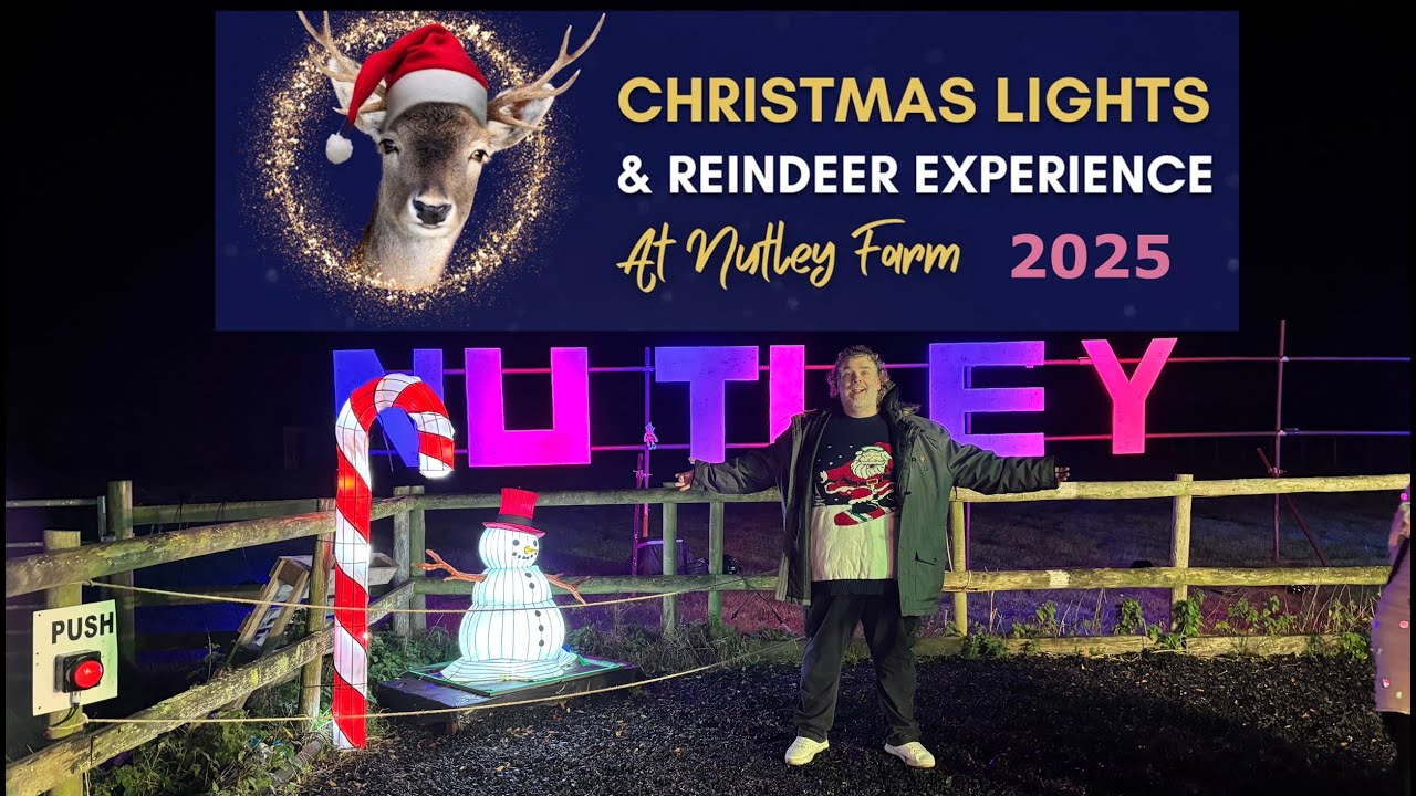 NUTLEY FARM Christmas Lights & Reindeer Experience - 2025