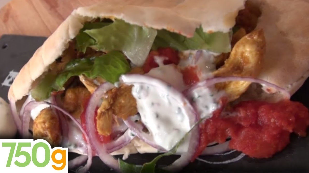 Recette de Kebab de poulet maison - 750g