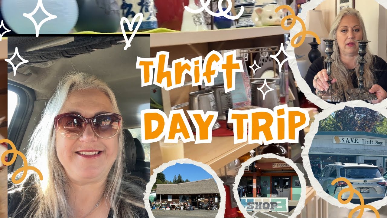 THRIFTING DAY TRIP | Let’s Go Thrifting 