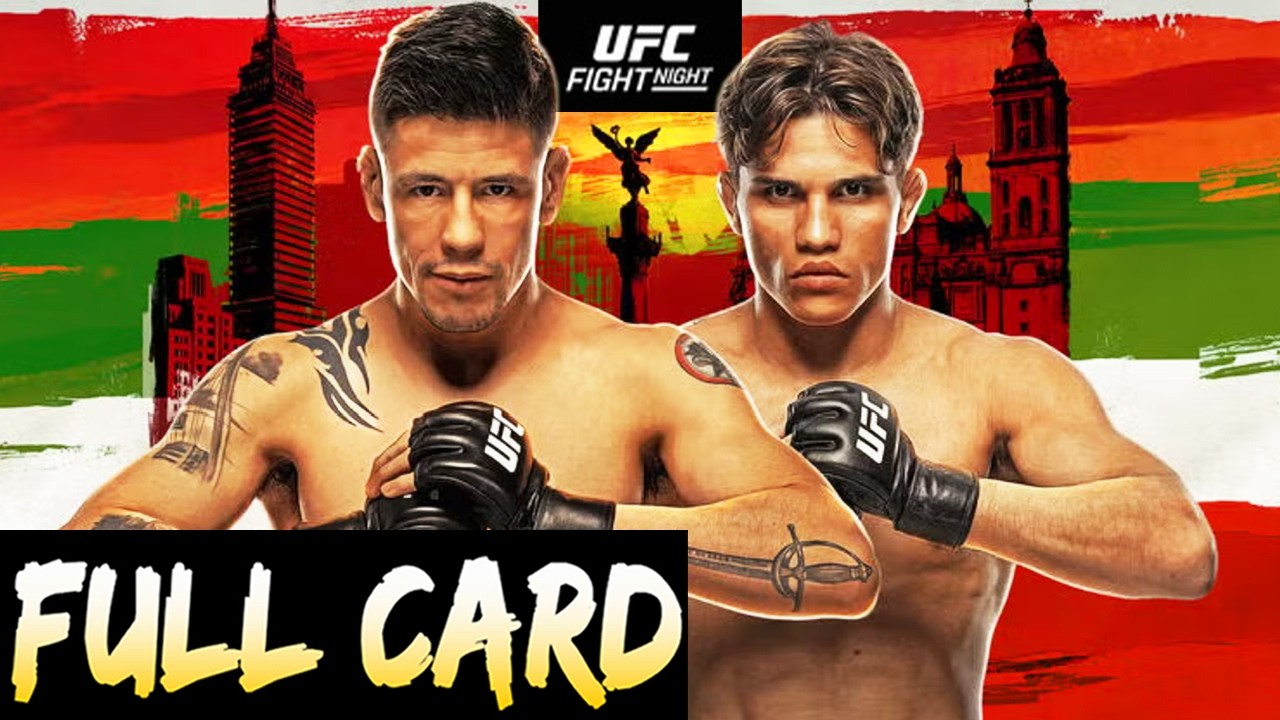UFC Mexico City Predictions Moreno vs Kavanagh Full Card Betting Breakdown
