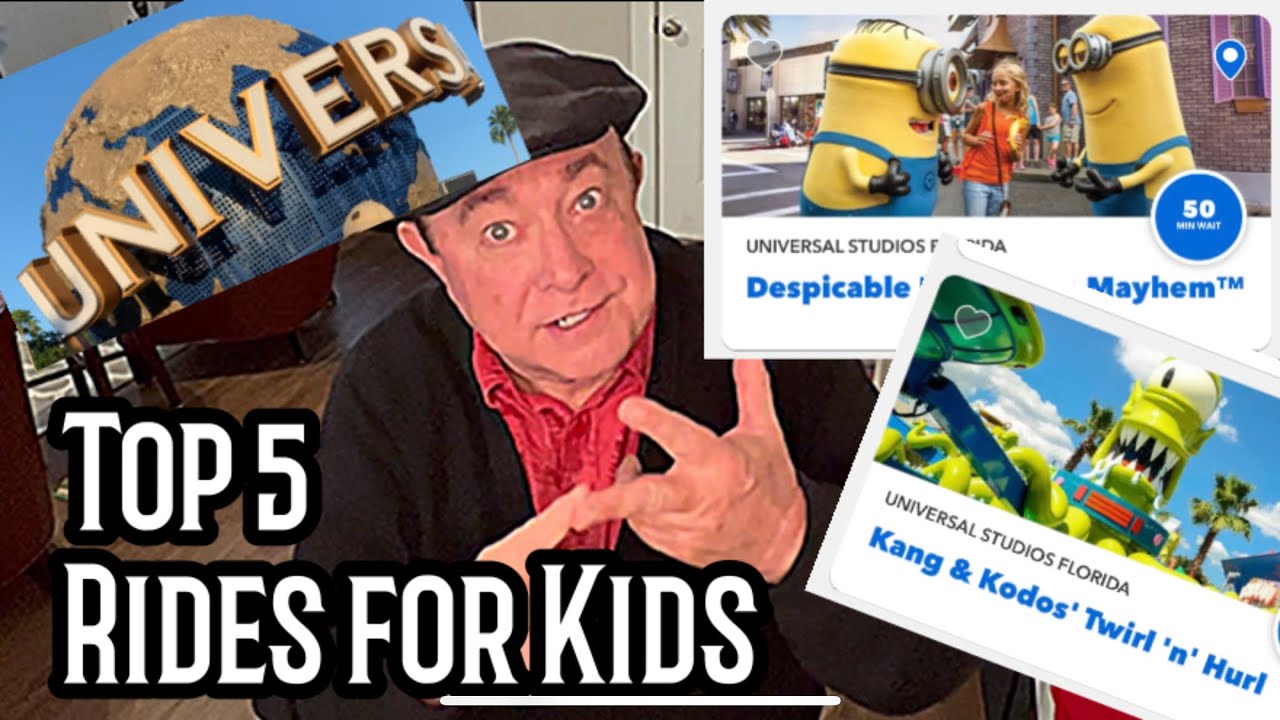 BEST Kid Friendly Rides! Top 5 at Universal Orlando!!!