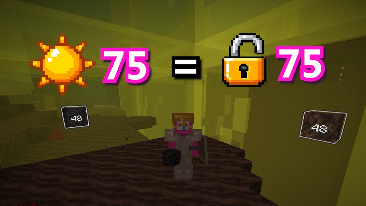 Unlocking 1 chunk every day in Minecraft | Day 75