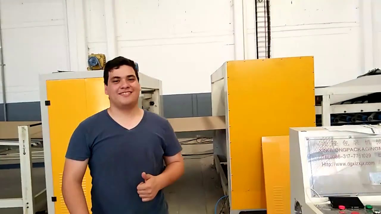 瓦楞纸板生产线  5 ply corrugated cardboard production line