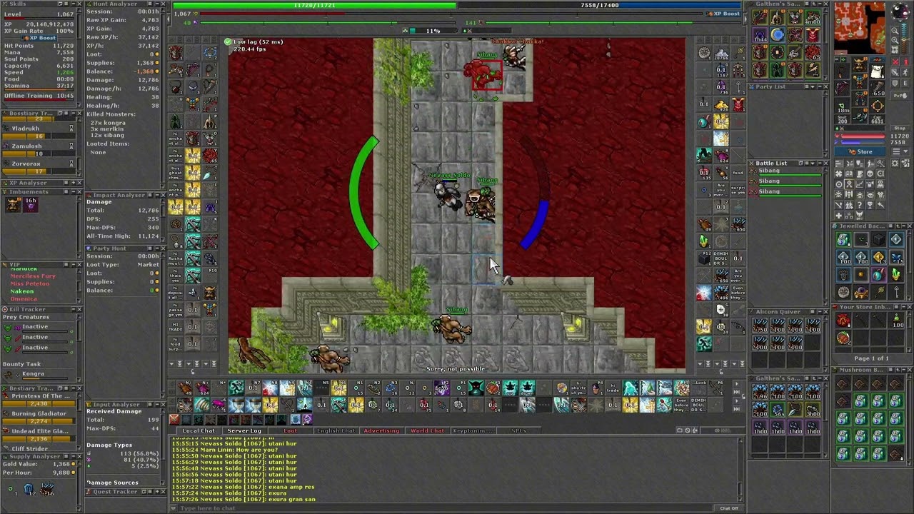 Kongra and Sibang - S tier bounty beginner mission Tibia