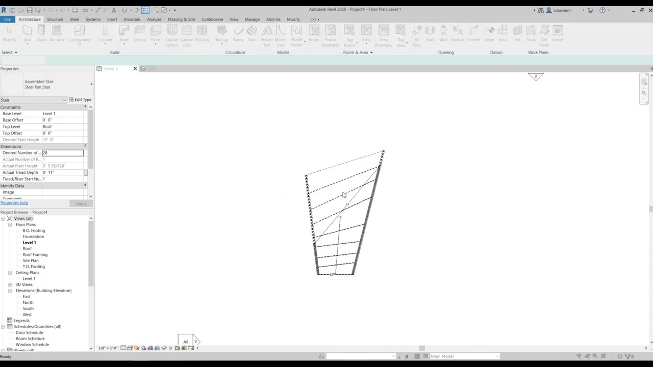 How to Draw Stairs in Revit