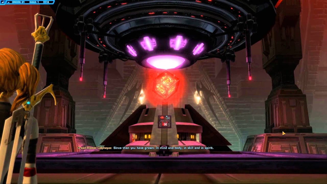 SWTOR: сюжетные кат-сцены за Империю на Ориконе