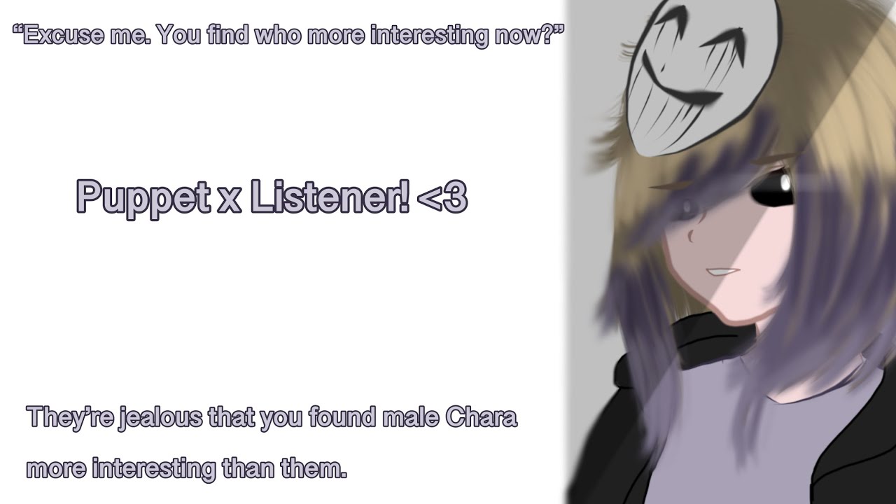 Jealous Puppet x Listener! #audio #asmr #audiodork