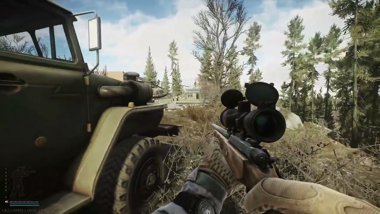 EFT: SHORELINE - sniping the sniper