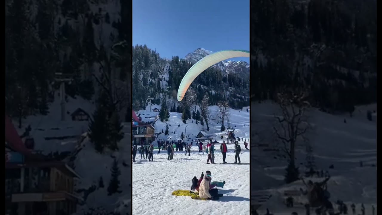Winter Games Centre Near Manali #manali #wintergames #shorts