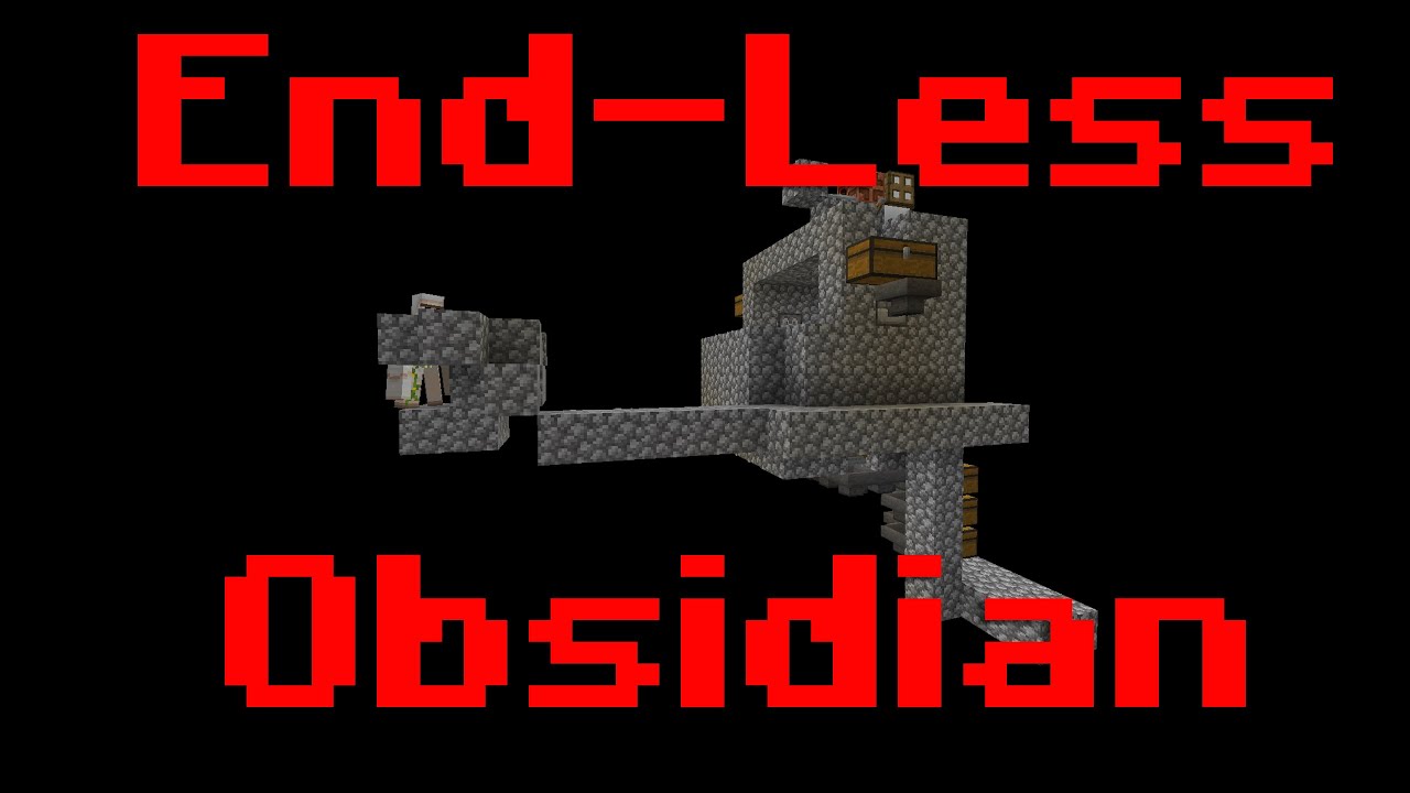 Incredibly Simple 18k/hr Overworld Obsidian Farm!