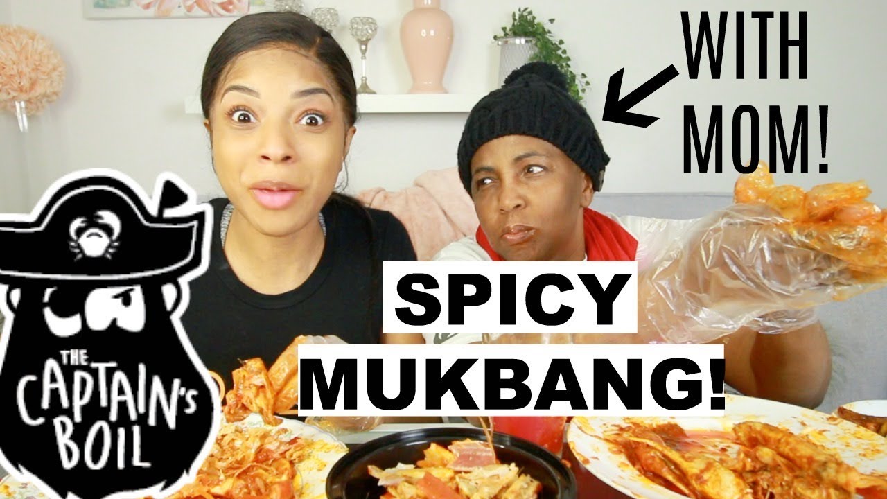 SPICY CRAB MUKBANG! | ROCHELLE CLARKE