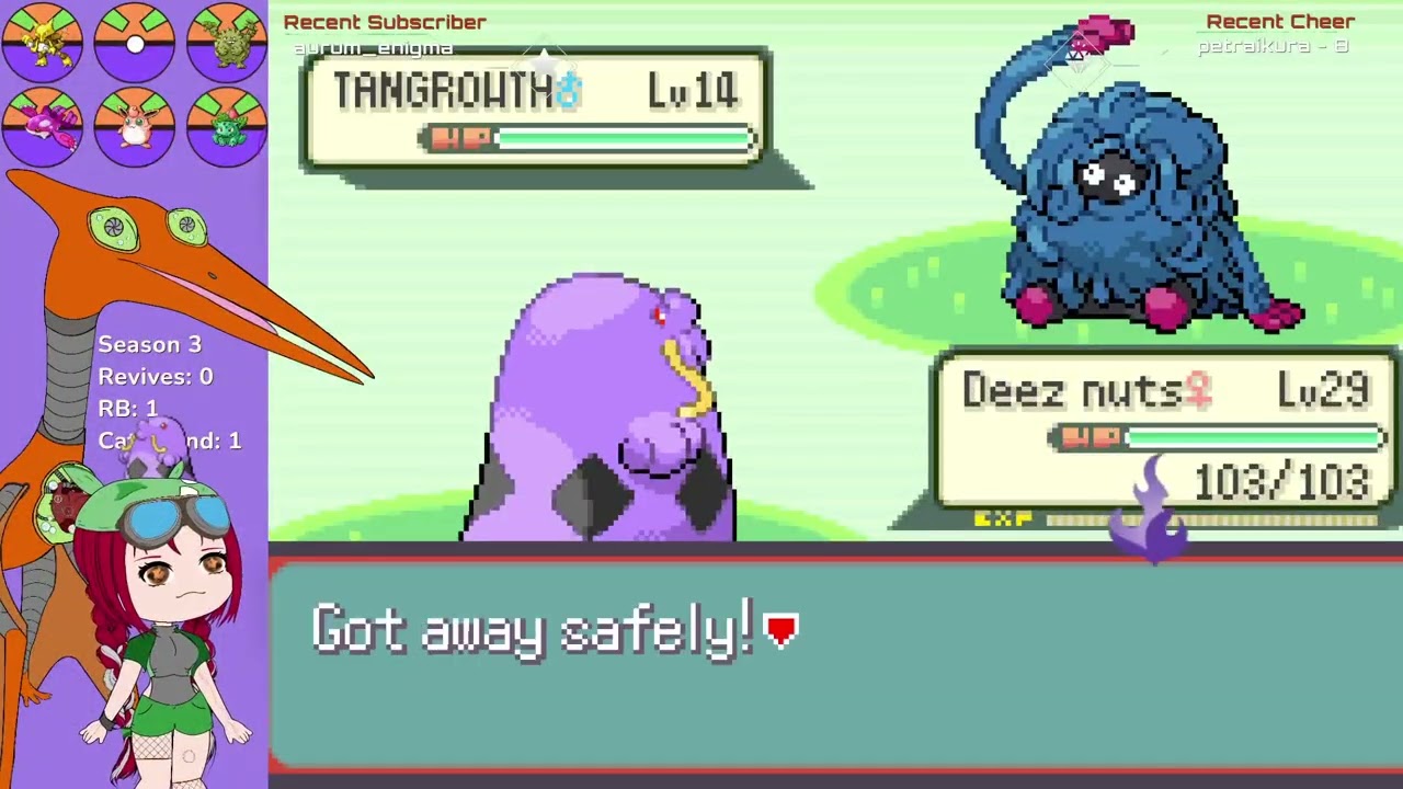 Gotta go fast - going to Mt Chimney | What could go wrong? | !nuzlocke !yeet !screech