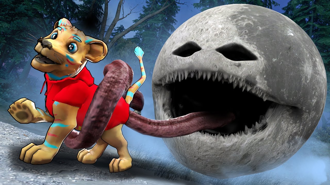 I Got EATEN by INFECTED MOON in Garry's Mod... (Full Movie)
