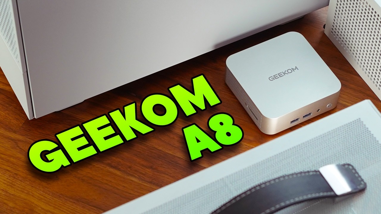 Geekom A8 &mdash; самый маленький мини-ПК с мощными возможностями