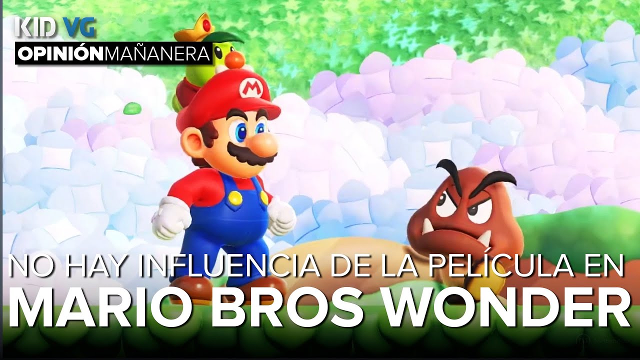 SUPER MARIO WONDER NO se inspiró en la película de Mario Bros. - 18/10/2023