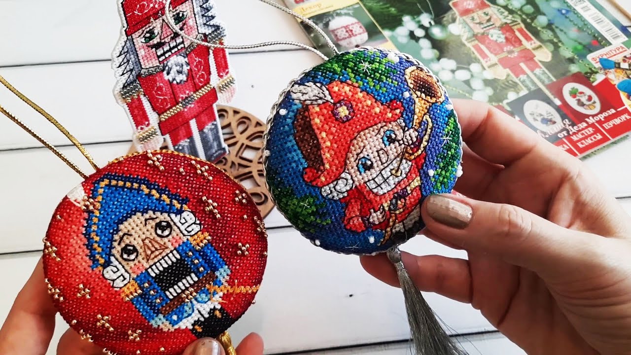 Новогодние елочные игрушки Щелкунчики: МП Студия, Волшебная страна, из журнала 