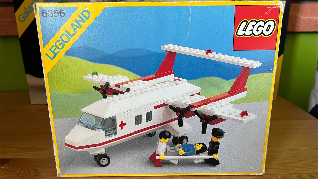 Lego 6356 z 1988 roku | Med-Star Rescue Plane | Recenzja