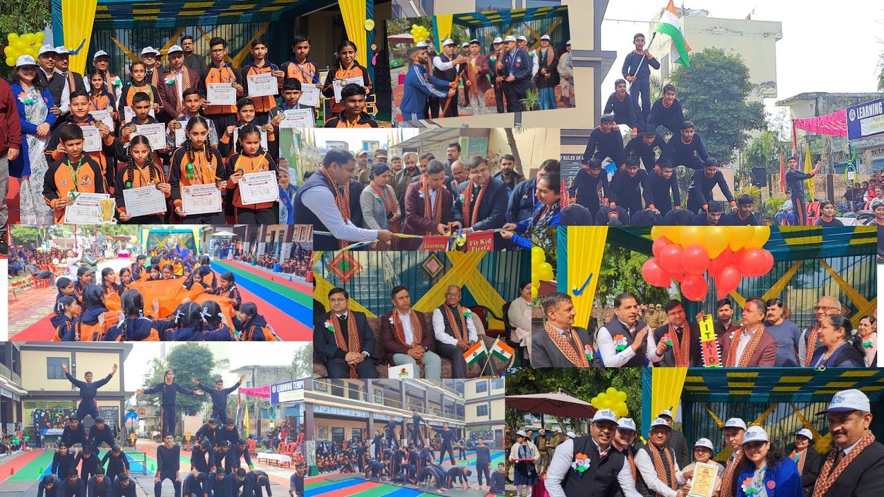 Learning Temple English Medium High School Kathua,FIT KID FIESTA 2025,