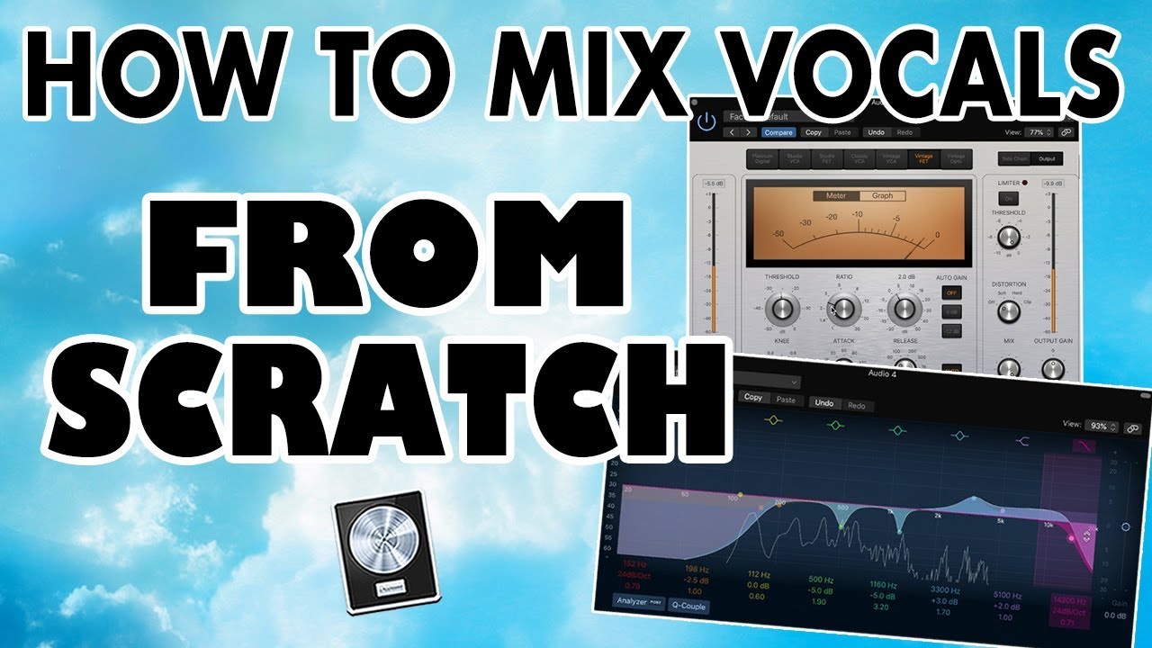 How to Mix Vocals from Scratch (EASY) - Logic Pro X