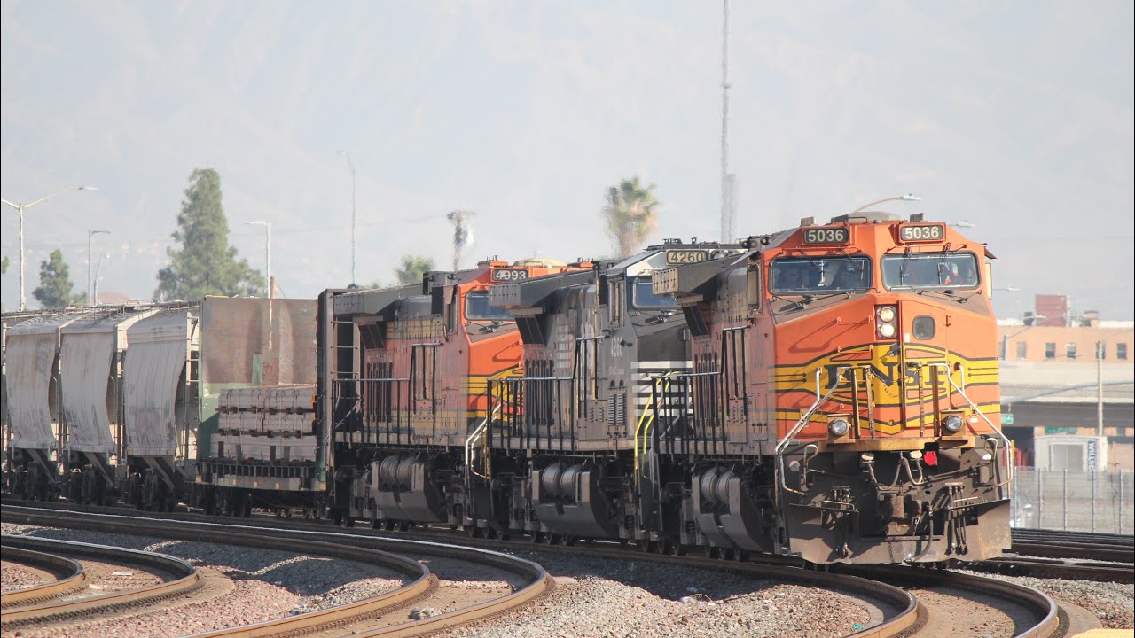Railfanning at San Bernardino Depot  12/17/25
