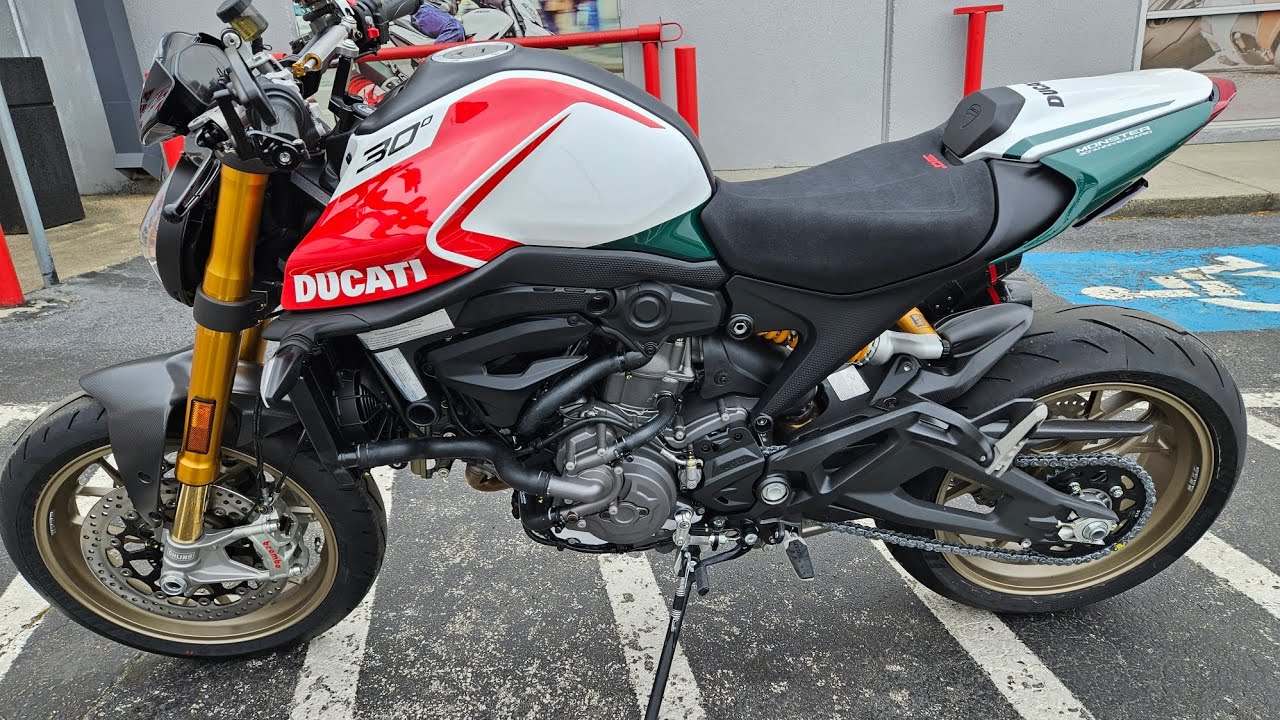 3/9/2024 Twin 2024 Ducati Monster 30th Anniversario (1080p) - Houston, Texas