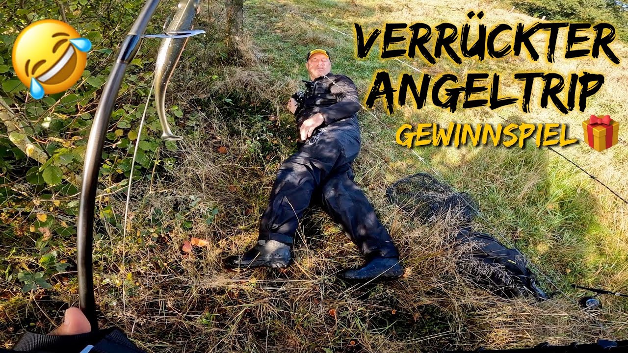 🎁 ANGELN TOTAL | 😂 Angeltrip mit FAHRRAD & CAMPER | Catch&Cook + Gewinnspiel 🎁