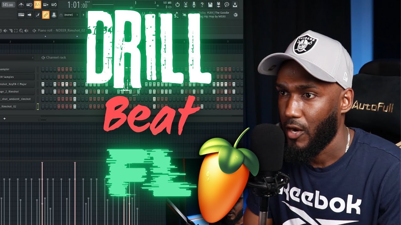 COMO HACER UN BEAT DE DRILL FACIL Y SENCILLO en fl studio 24